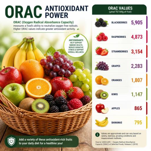 Meyveler ve Orac Değeri