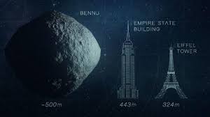 Bennu Asteroid; Empire State ve Eifel den de Yüksek