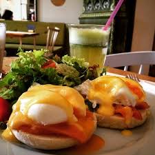 Norwegian egg benedict