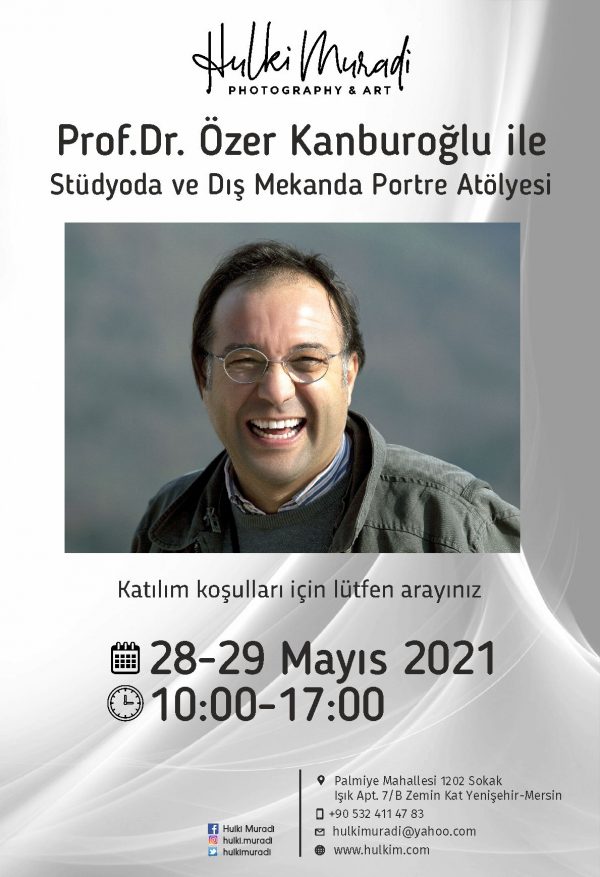 Prof.Dr. Özer Kanburoğlu ile Stüdyoda ve Dış Mekanda Portre Atölyesi-Hulki Muradi