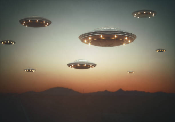 UFO Çay tabağı şeklinde