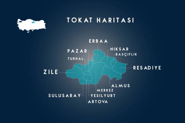 Ahmet Taner Kışlalı ve Tokat il haritası