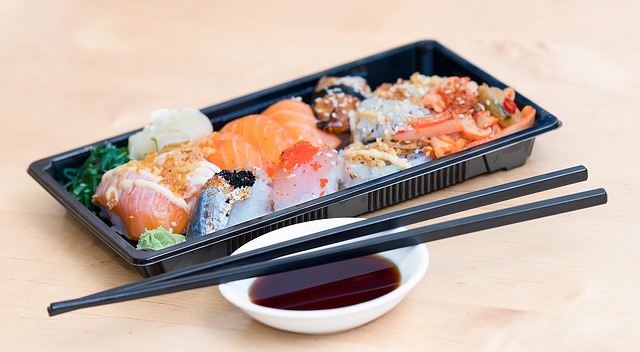 Sushi eve sipariş verilebilir