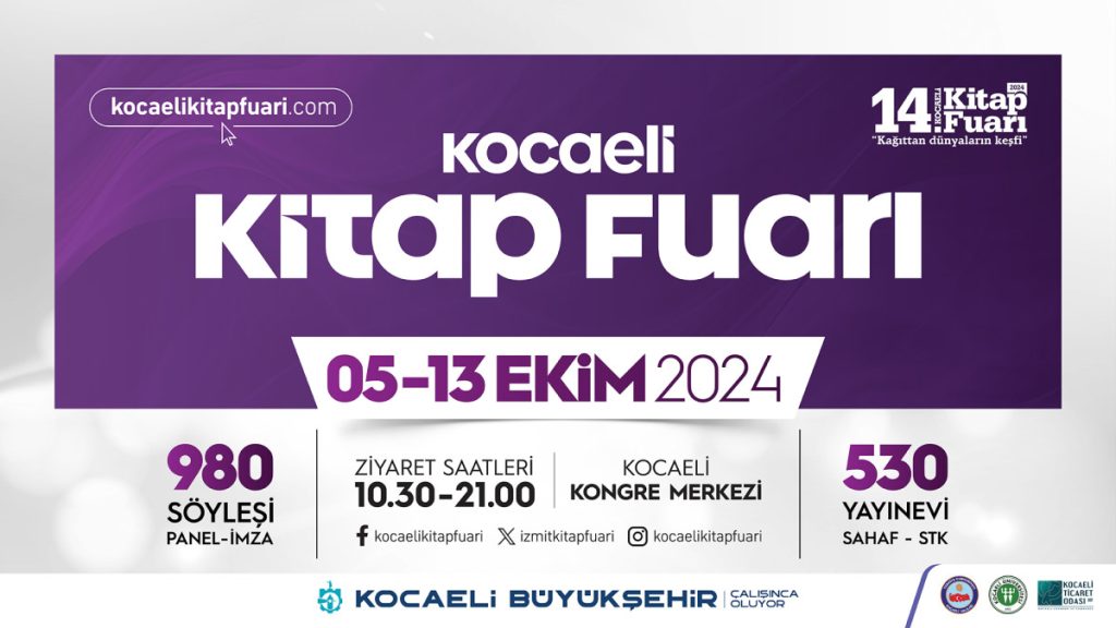 14.Kocaeli Kitap Fuarı Açıldı