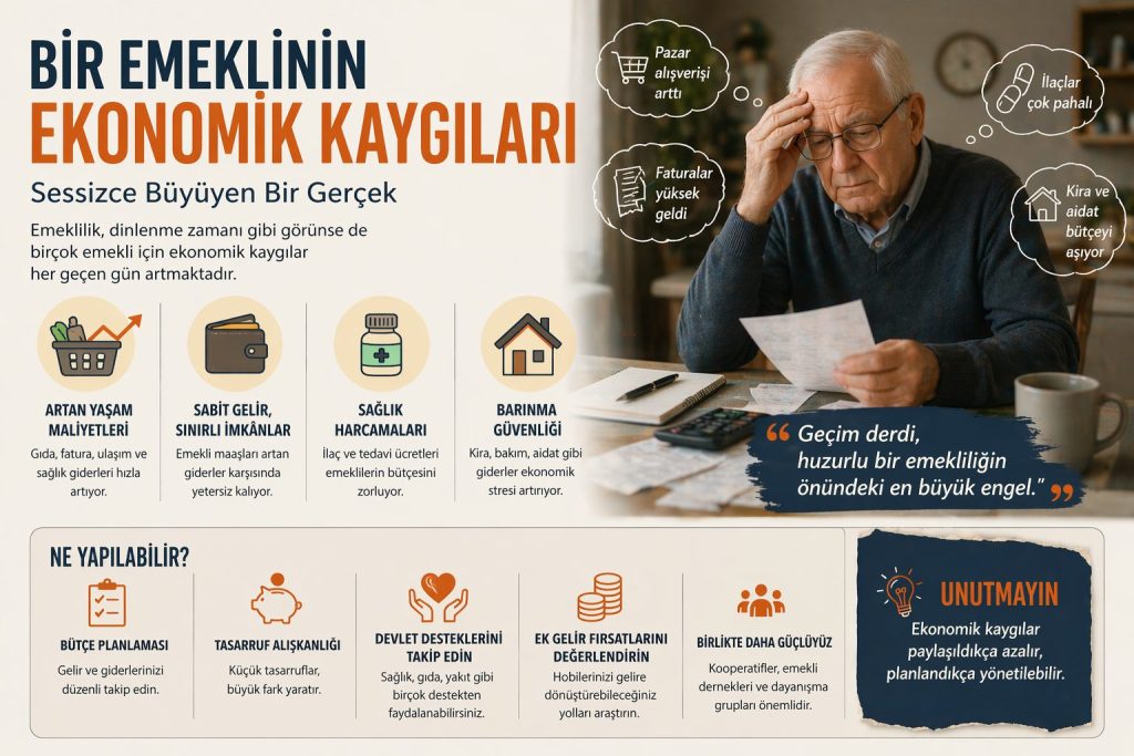 Bir Emeklinin Ekonomik Kaygıları Nelerdir