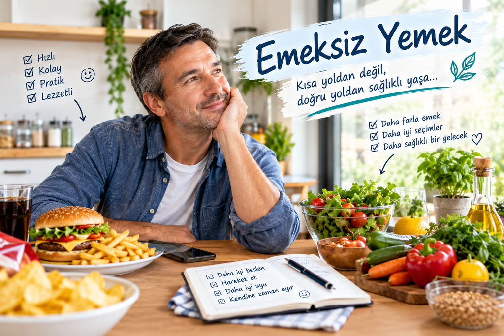 Emeksiz Yemek ve Doğru Yaşlanmak