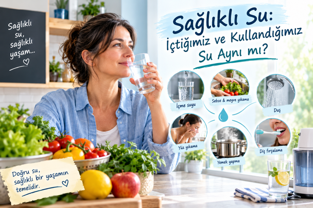 İçtiğimiz ve Kullandığımız Su Aynı mı