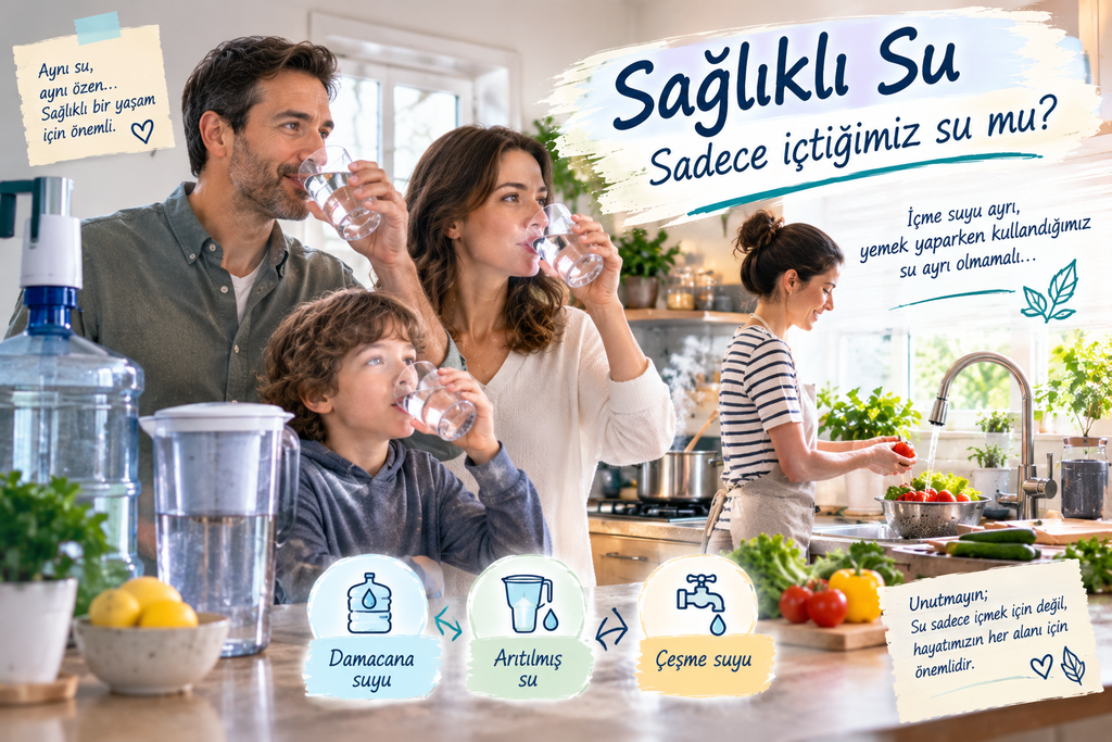 Sağlıklı Su Sadece İçtiğimiz Su mudur